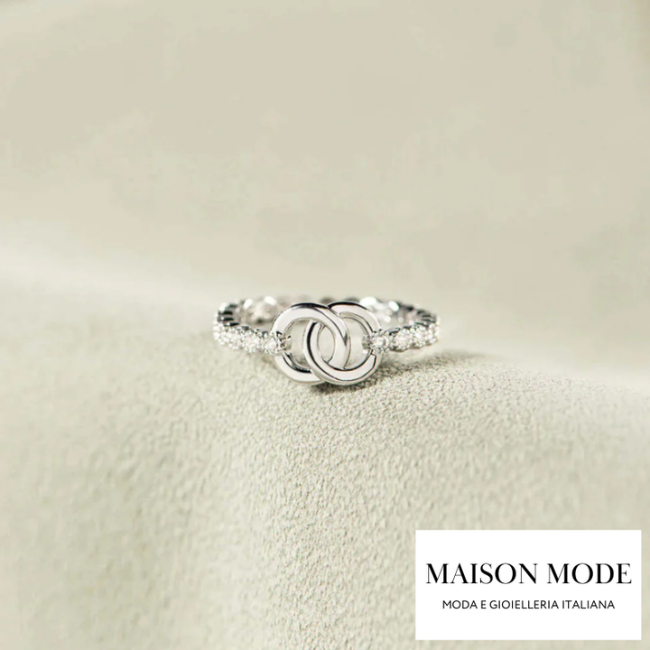 Union: Anello in Argento Sterling 925