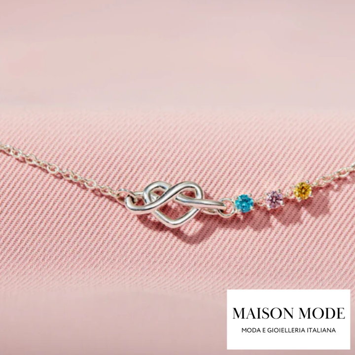 Love: Bracciale 18 Carati con Cristalli