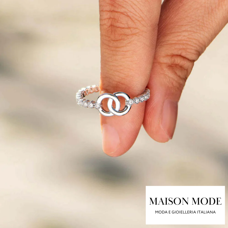 Union: Anello in Argento Sterling 925