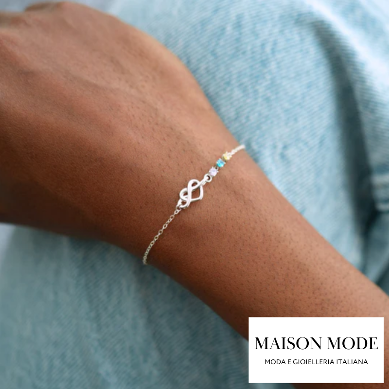 Love: Bracciale 18 Carati con Cristalli