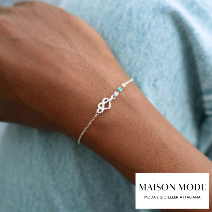 Love: Bracciale 18 Carati con Cristalli