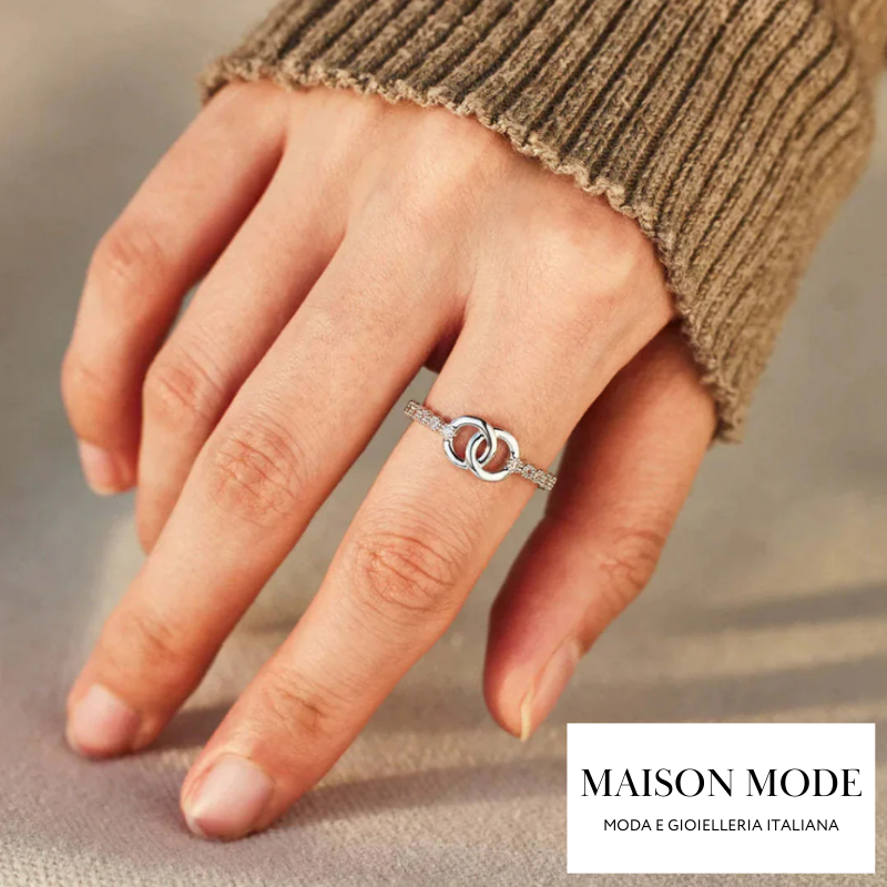 Union: Anello in Argento Sterling 925