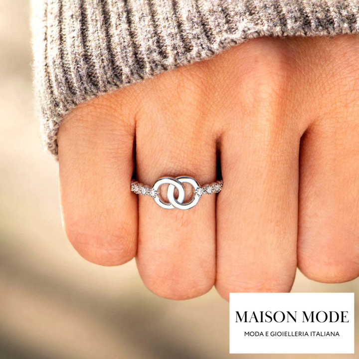 Union: Anello in Argento Sterling 925