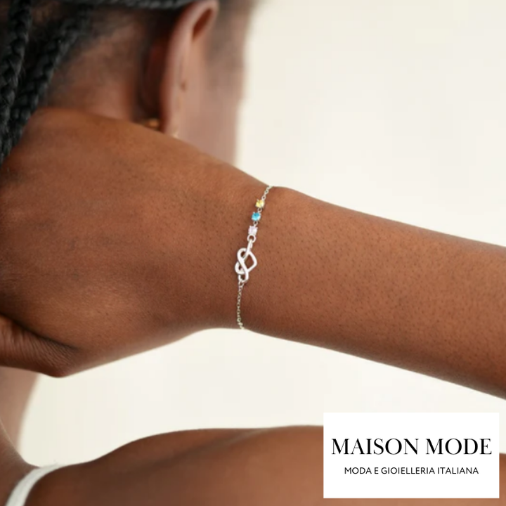 Love: Bracciale 18 Carati con Cristalli