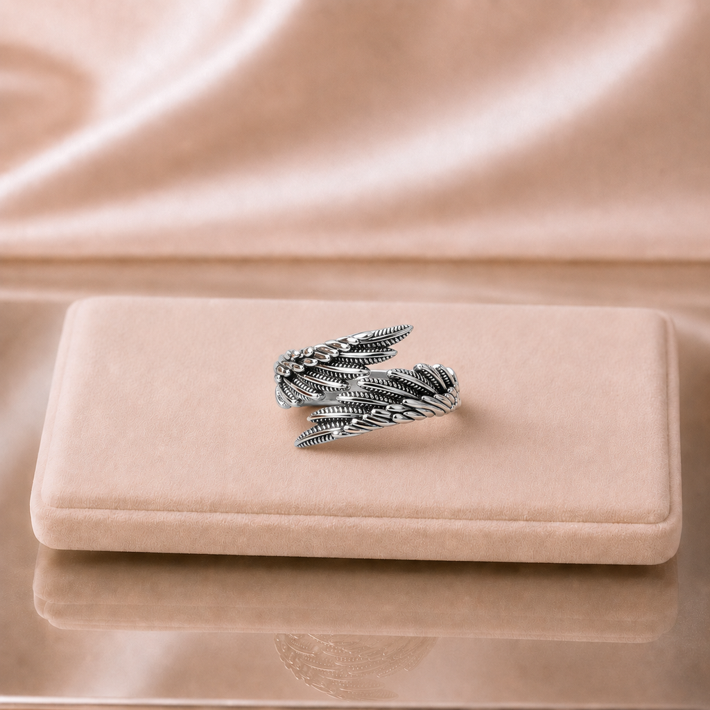 Angel: anello Regolabile in Argento Sterling 925