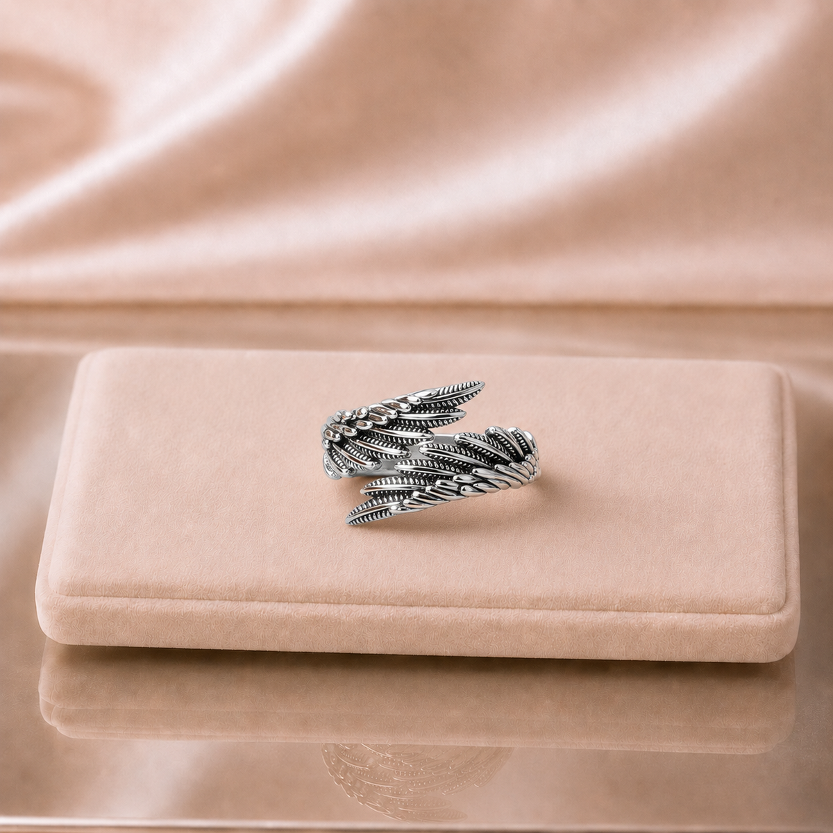 Angel: anello Regolabile in Argento Sterling 925
